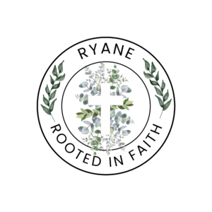 black and white circular art & design logo